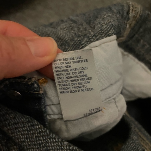 Osh Kosh Denim overalls with patches and spell out - Picture 10 of 10